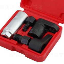 Juego de vasos y repasadores de roscas de sensor de oxígeno sonda lambda, 5 Pzs