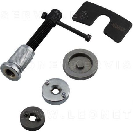 Retractor de pistones de frenos, 5 pzs