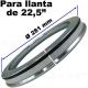 Aro de proteccion para llantas de aluminio de camión y bus