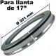 Aro de proteccion para llantas de aluminio de camión y bus