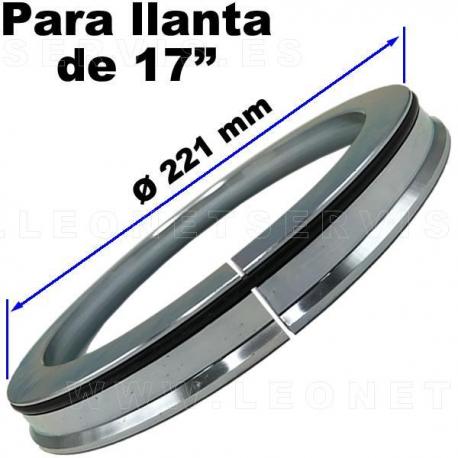 Aro de proteccion para llantas de aluminio de camión y bus