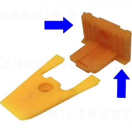 Protección para uña de acero . 5uds