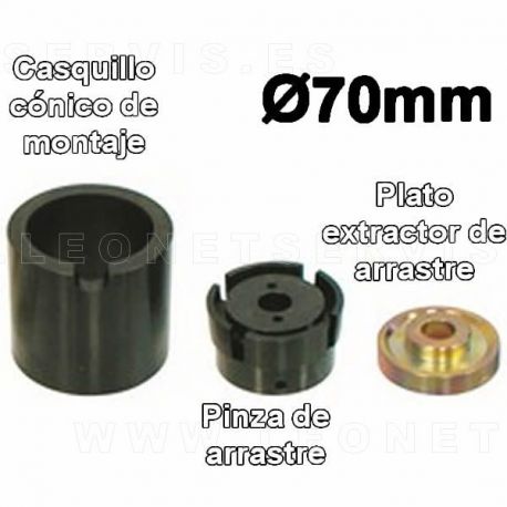 Util montaje / desmontaje de silent-block, diametros 70 MM