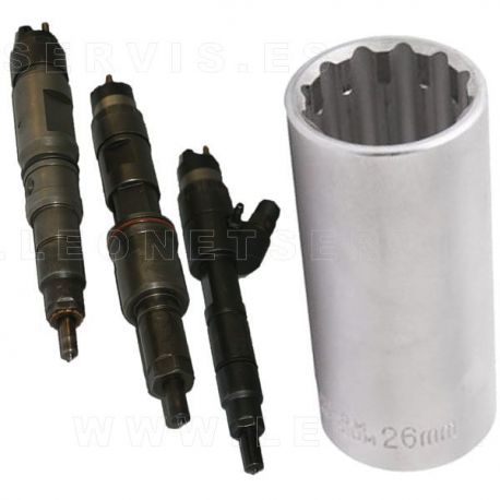 LLave para soltar la bobina del inyector
