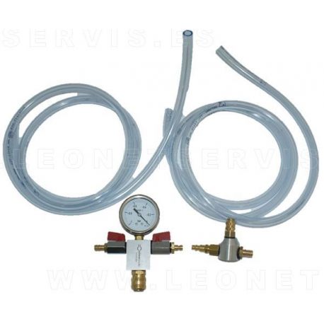 Vacuometro para llenado de refrigerante del radiador