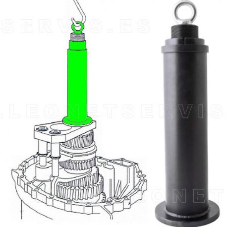 Util para montaje y desmontaje del eje primario en cajas ZF