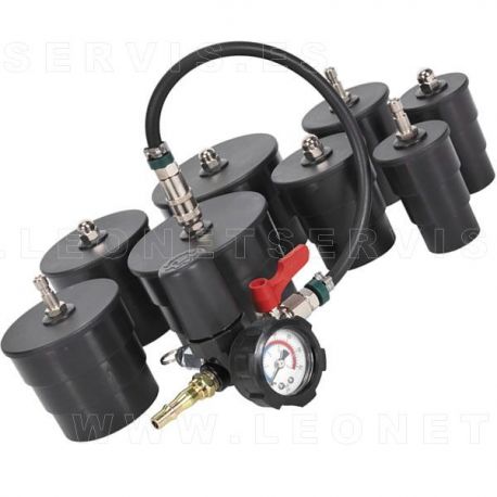 Comprobador de fugas para tubos en intercooler