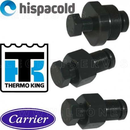 Juego de 3 piezas de extractores para poleas de compresor del aire acondicionado