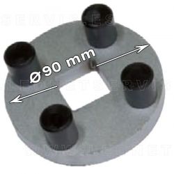 Llave para la tapa del eje Montenegro