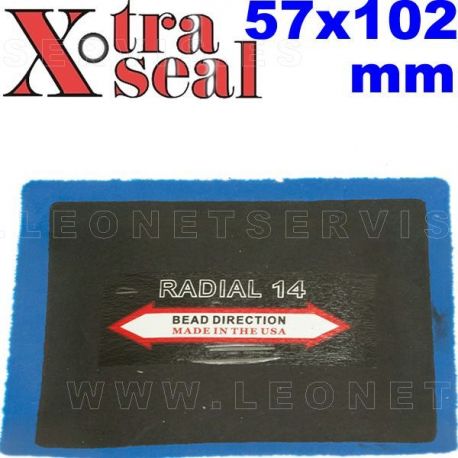 Parche para los flancos en neumáticos radiales de todo tipo