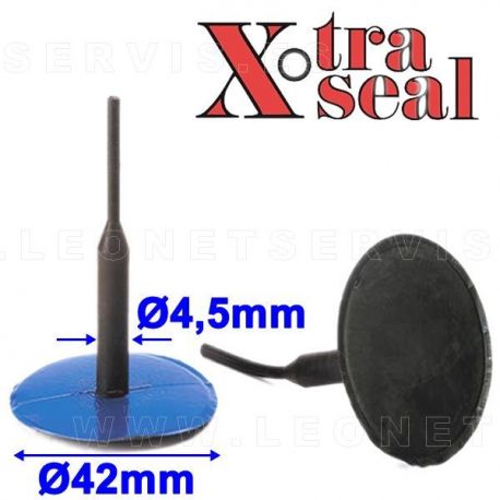 Parche tipo seta 42 mm (seta) x 5 mm (tallo)