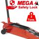 Gato de carretilla MEGA de 2 toneladas BAJO 95 mm. Mecanismo Safety Lock