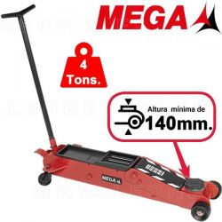 Gato de carretilla MEGA de 4 toneladas