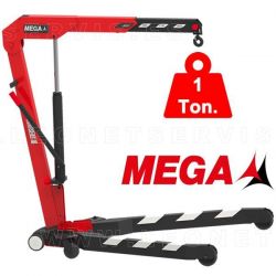 Grúa MEGA plegable y capacidad 1 tonelada