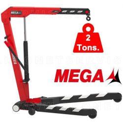 Grúa MEGA plegable y capacidad 2 toneladas