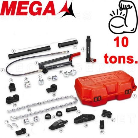 Gato de carrocero MEGA de 10 toneladas