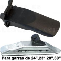 Protección para las 4 garras en desmontadora Butler, Ravaglioli, Space, Sirio... 4 uds