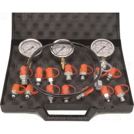 Comprobador de presiones hidraulicas para alta y baja presión