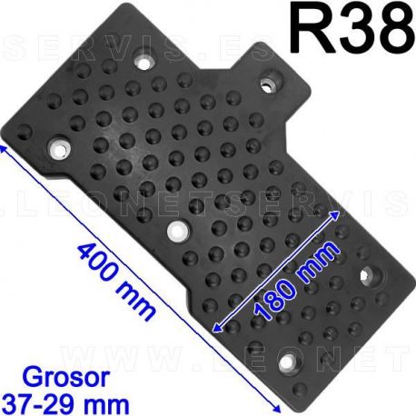 TACOR37 taco de goma para desmontadoras de neumáticos