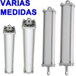 Cilindro neumático para la desmontadora de neumáticos.