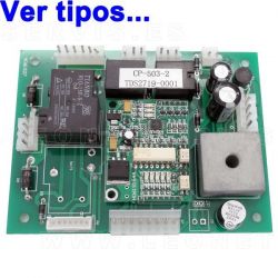 Placa base de control para elevador de coches