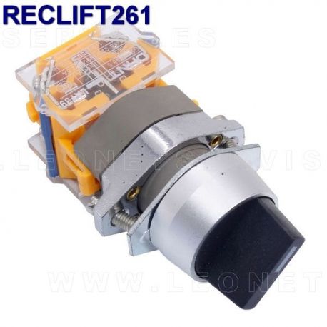 Botón de accionamiento para cuadro de control de elevador de taller