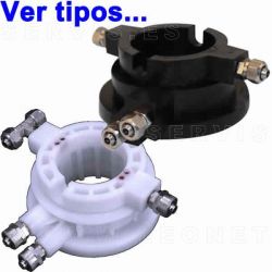 Válvula rotativa de aire para desmontadora de neumáticos