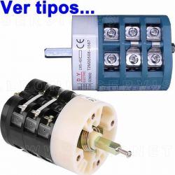 Interruptor conmutador inversor de giro para pedal de desmontadora de ruedas.