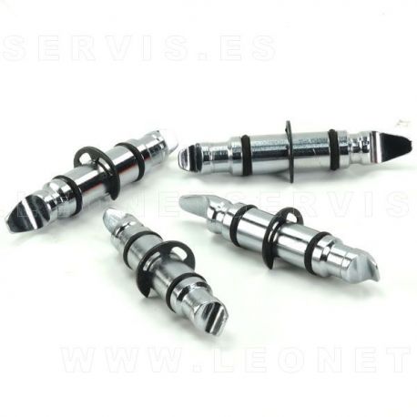 Puntas para las garras de alineadora de dirección. 4 uds.