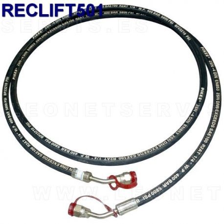 Manguito hidráulico de alta presión para elevador de coches