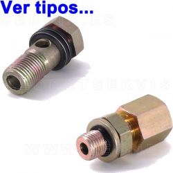 Tuercas hidráulicas y racores para elevadores de coches