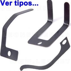 Muelle plano para pedales de desmontadora de neumáticos