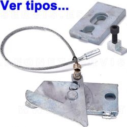 Componente del mecanismo de seguridad para elevador de coches