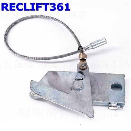 Componente del mecanismo de seguridad para elevador de coches