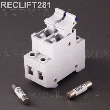 Fusibles de protección eléctrica para elevador de coches