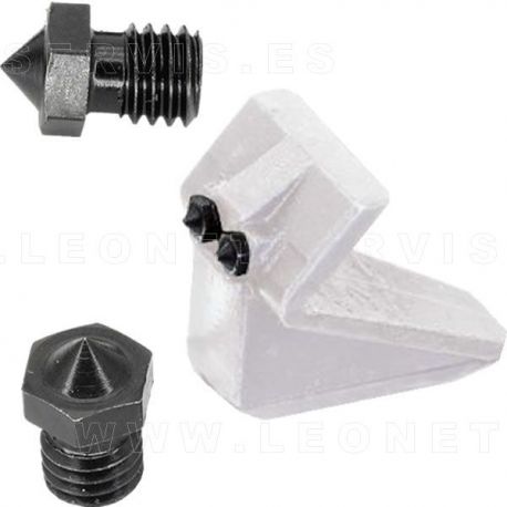 Puntas de acero de reemplazo para Ravaglioli, Space, Sirio, Butler... 8 uds