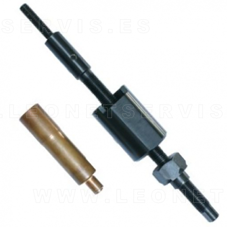 Extractor para camisas de cobre de inyectores en motores VOLVO