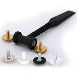 Martillo con 6 cabezas intercambiables