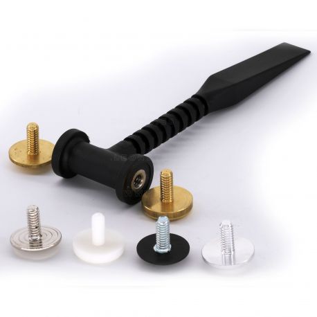 Martillo con 6 cabezas intercambiables