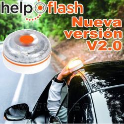 Help Flash, nueva versión V2, 2021. Luz de emergencia obligatoria
