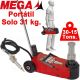 Gato oleo neumático MEGA de 30-15 tons. Chasis CORTO y BAJO