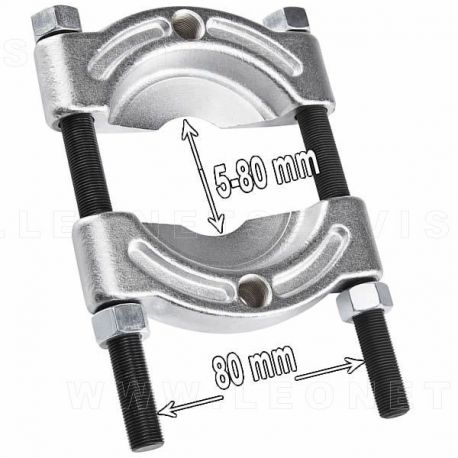 Extractor de rodamientos de tipo guillotina