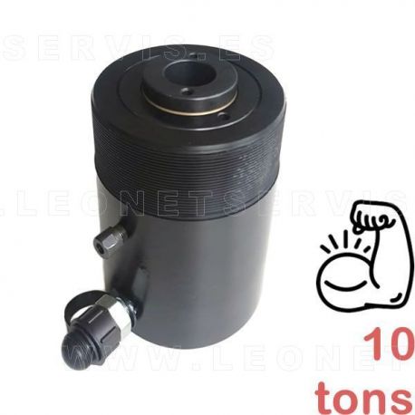 Cilindro hidráulico de aluminio de con pistón hueco