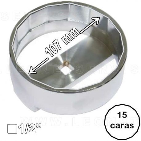 Vaso para soltar el filtro de aceite IVECO-VOLVO-RENAULT