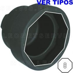 Vaso de 8 caras para buje