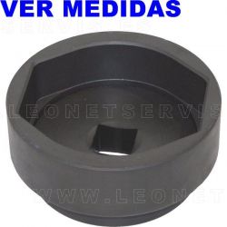 Vaso ovalado de buje para eje trasero