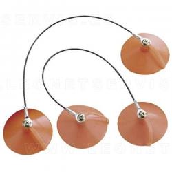 Par de ventosas para sujetar ventanillas