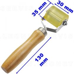 Rodillo estriado para repasar parches