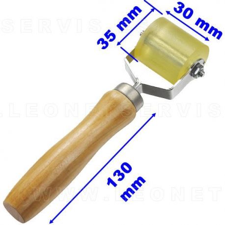 Rodillo estriado para repasar parches