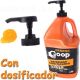 GOOP, Gel lava manos naranja con micro partículas. 4 Litros